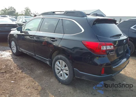 2017 Subaru Outback 2.5I Premium from USA, damaged, VIN 4S4BSACCXH3341314
